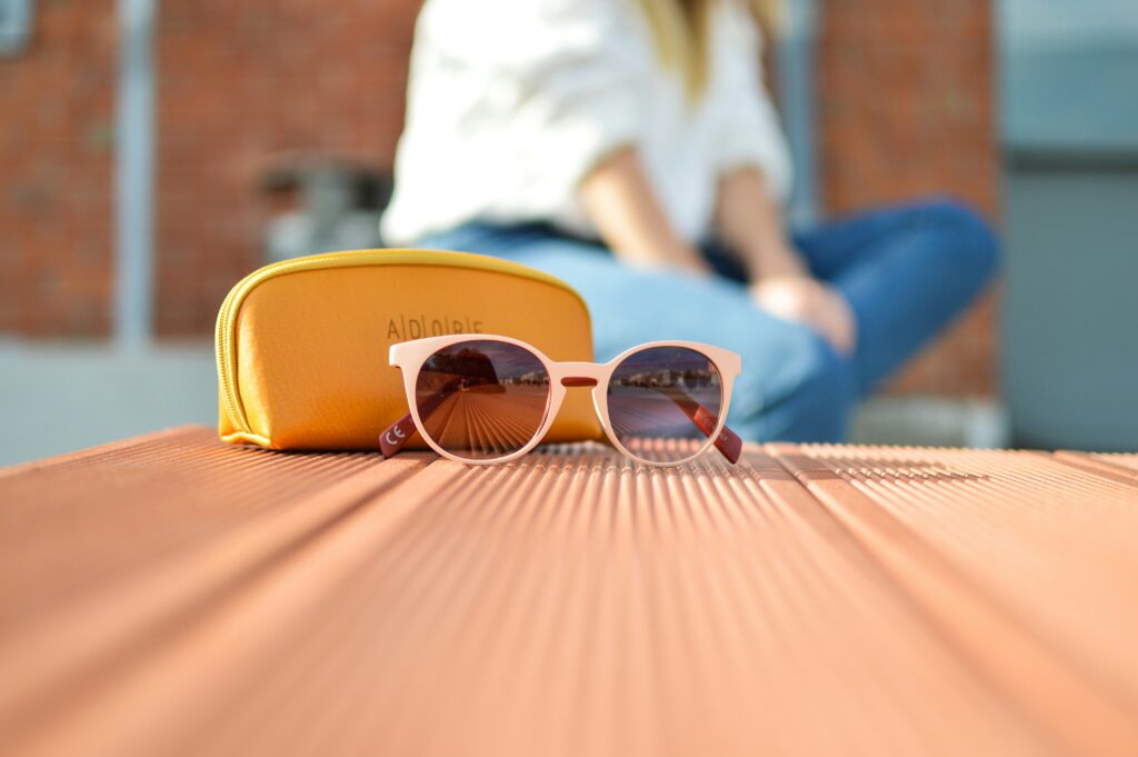 gafas de sol en verano
